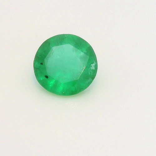 0.36 carat GREEN Round Smaragdas (1)