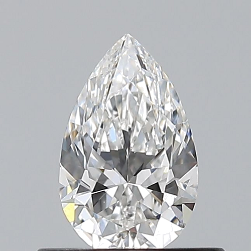 0.5 carat E-VS1 Natūralus Pear Deimantas (1)