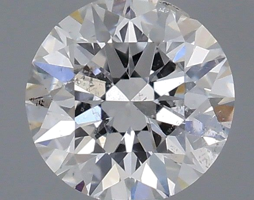 0.32 carat F-SI2 Excellent cut Natūralus Round Deimantas (1)