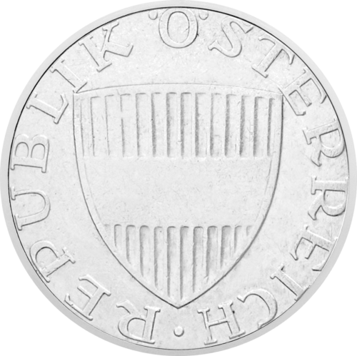 10 šilingų (1957 - 1973) Austrija sidabrinė moneta (2)