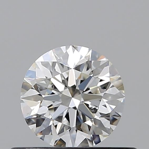 0.43 carat G-SI2 Excellent cut Natūralus Round Deimantas (1)