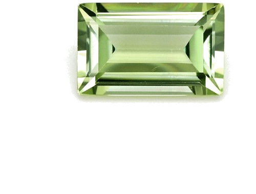1.05 carat GREEN Baguette Tourmaline (1)