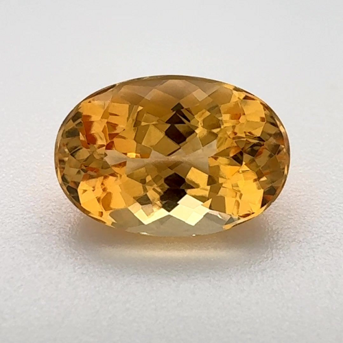 3.255 carat ORANGE Oval Topaz (1)