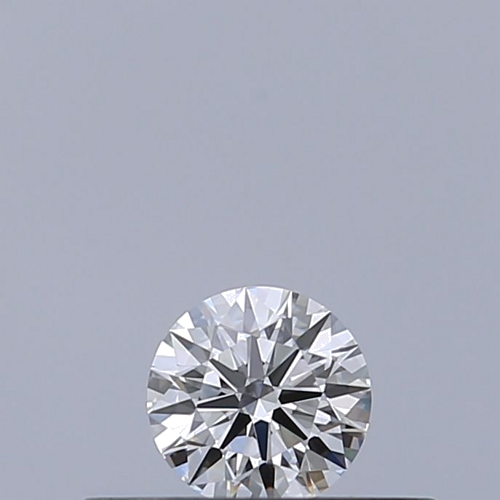 0.18 carat D-VVS1 Excellent cut Natūralus Round Deimantas (1)