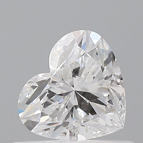 0.54 carat E-VS2 Natūralus Heart Deimantas (1)