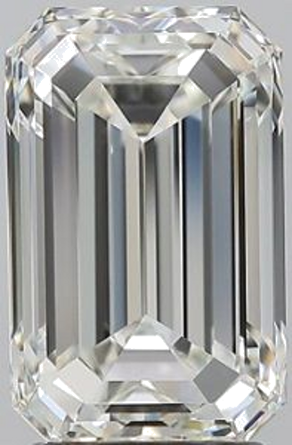 3.01 carat I-VVS2 Natūralus Emerald Deimantas (1)