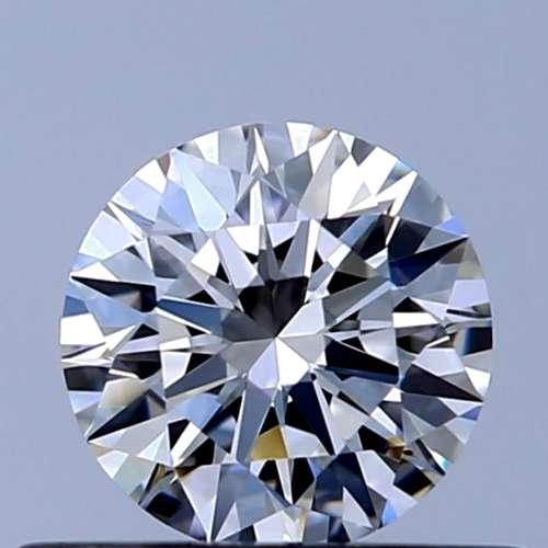 0.44 carat F-VVS1 Excellent cut Natūralus Round Deimantas (1)