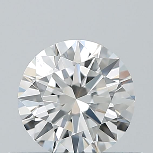 0.5 carat F-VVS1 Excellent cut Natūralus Round Deimantas (1)