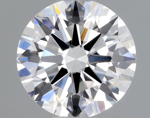 0.42 carat F-VVS1 Excellent cut Natūralus Round Deimantas (1)