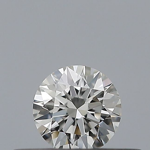 0.19 carat F-VVS1 Excellent cut Natūralus Round Deimantas (1)