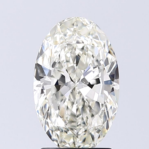 1.7 carat J-SI1 Natūralus Oval Deimantas (1)