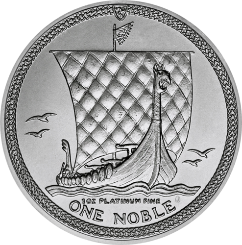 1 oz Noble 1987 Isle of Man Platinum Coin (1)