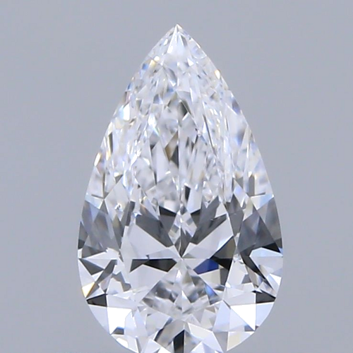 0.5 carat D-VS1 Natūralus Pear Deimantas (1)