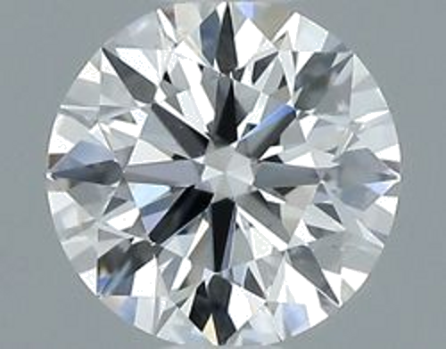 0.42 carat E-VS2 Excellent cut Natūralus Round Deimantas (1)
