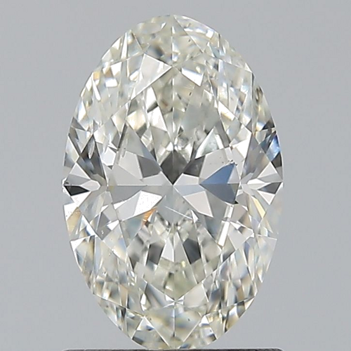0.93 carat J-SI1 Natūralus Oval Deimantas (1)