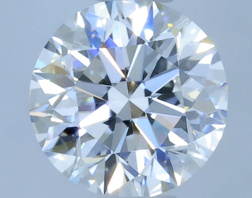 0.5 carat F-VVS2 Excellent cut Natūralus Round Deimantas (1)