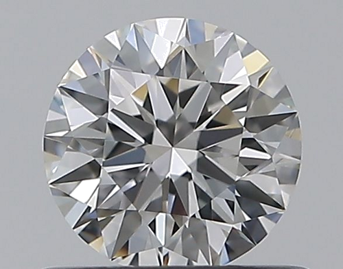 0.5 carat G-VVS2 Excellent cut Natūralus Round Deimantas (1)