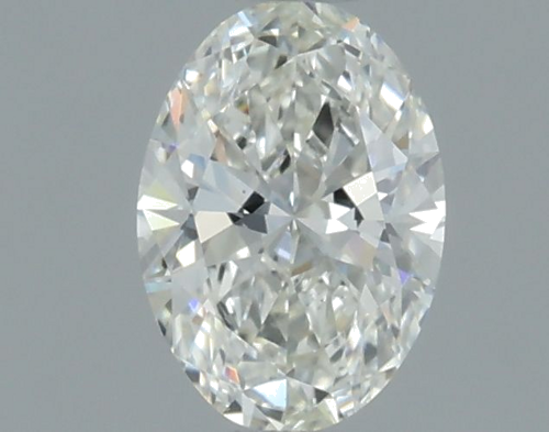0.53 carat H-VS2 Natūralus Oval Deimantas (1)