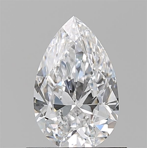 0.7 carat D-VVS2 Natūralus Pear Deimantas (1)