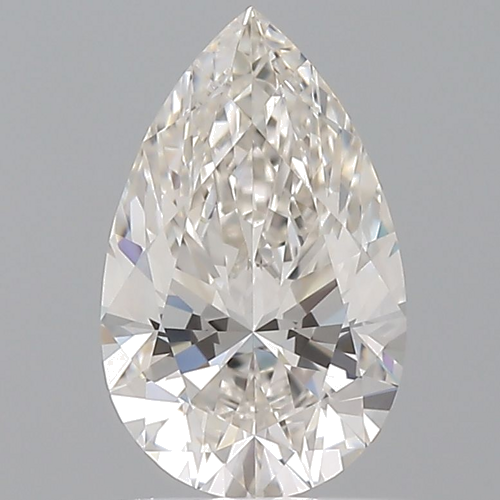 0.65 carat I-IF Natūralus Pear Deimantas (1)