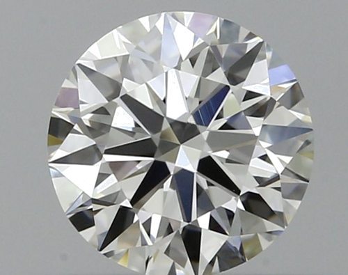 0.41 carat F-VVS1 Very Good cut Natūralus Round Deimantas (1)