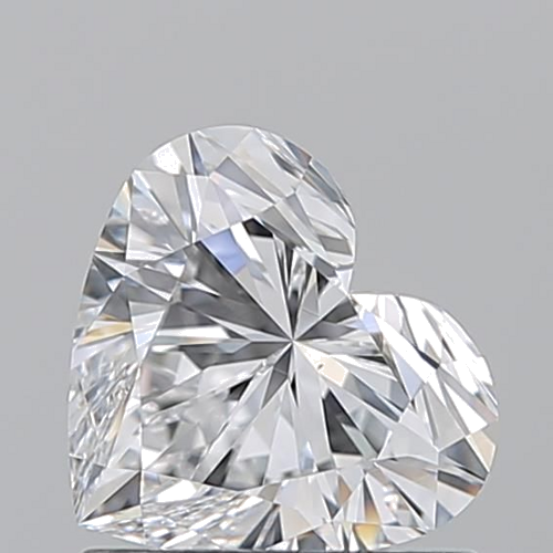 1.02 carat D-VS2 Natūralus Heart Deimantas (1)