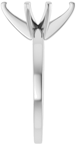 Sužadėtuvių Žiedas „Solitaire“ 585 Baltojo Aukso Marquise 12mm x 6mm (4)