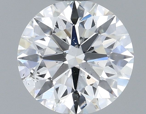 0.55 carat G-SI2 Excellent cut Natūralus Round Deimantas (1)