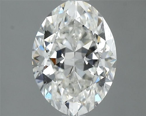 1.51 carat G-SI2 Natūralus Oval Deimantas (1)