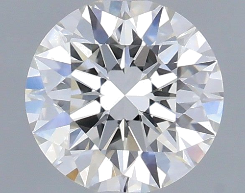 0.51 carat H-IF Excellent cut Natūralus Round Deimantas (1)
