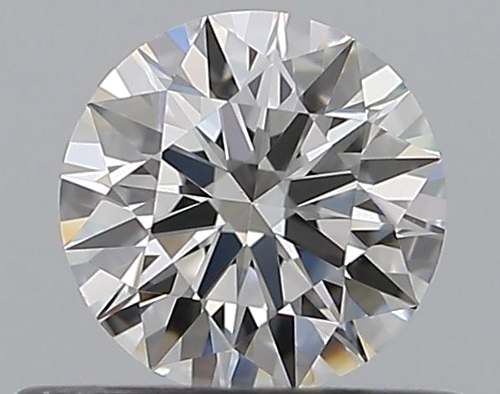 0.46 carat F-VVS2 Excellent cut Natūralus Round Deimantas (1)