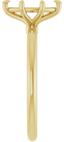 Sužadėtuvių Žiedas „Claw-Prong“ 14k yellow gold Marquise 9mm x 4.5mm (4)