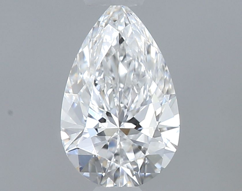 0.3 carat D-VS1 Natūralus Pear Deimantas (1)