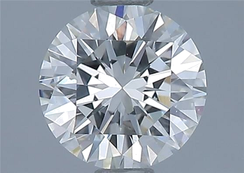 0.65 carat I-VVS2 Very Good cut Natūralus Round Deimantas (1)