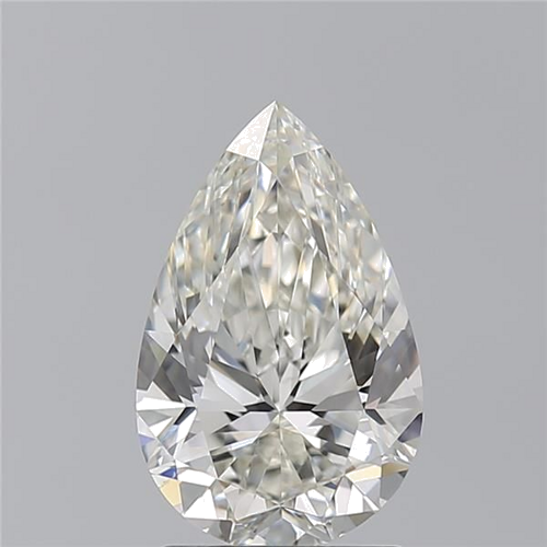 2.01 carat I-SI1 Natūralus Pear Deimantas (1)