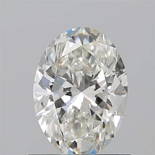 0.9 carat I-VS2 Natūralus Oval Deimantas (1)