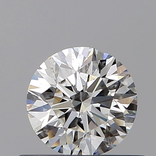 0.5 carat G-SI2 Excellent cut Natūralus Round Deimantas (1)