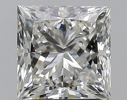 2.21 carat I-SI1 Natūralus Princess Deimantas (1)