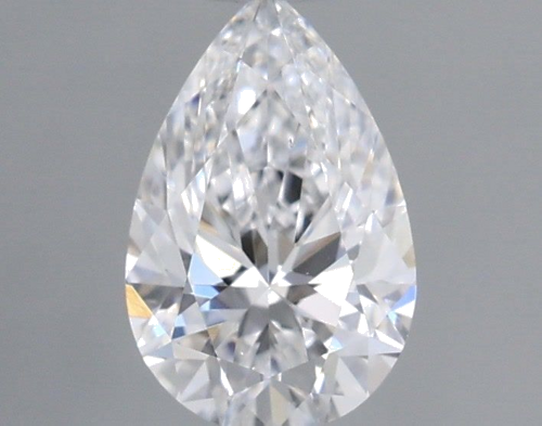 0.5 carat D-SI1 Natūralus Pear Deimantas (1)