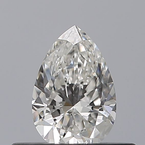 0.3 carat F-VVS1 Natūralus Pear Deimantas (1)