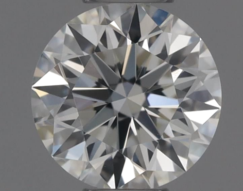 0.26 carat H-VVS2 Very Good cut Natūralus Round Deimantas (1)