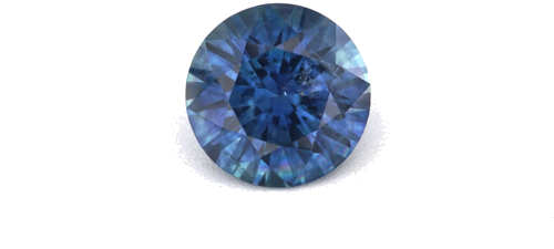 0.6 carat BLUE Round Safyras (1)