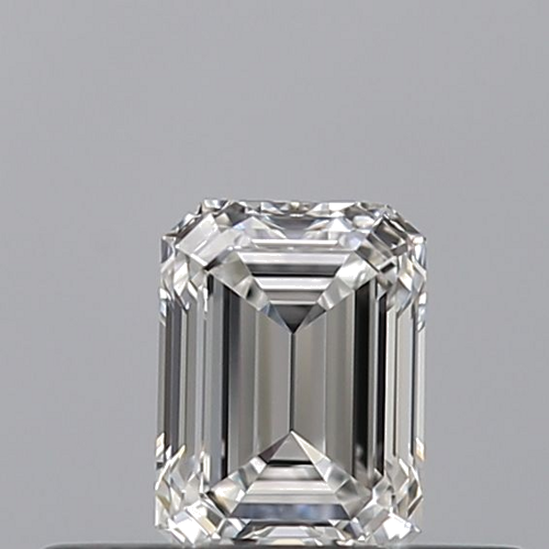 0.3 carat F-VVS2 Natūralus Emerald Deimantas (1)