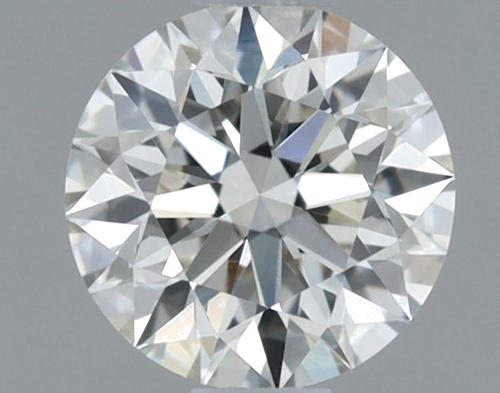 0.53 carat K-VVS1 Excellent cut Natūralus Round Deimantas (1)