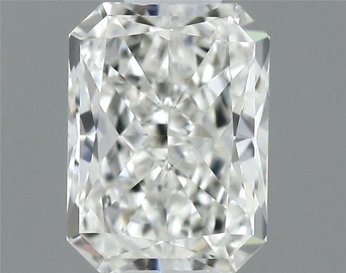 0.4 carat I-VVS2 Natūralus Radiant Deimantas (1)