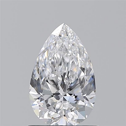 1.01 carat D-VS1 Natūralus Pear Deimantas (1)