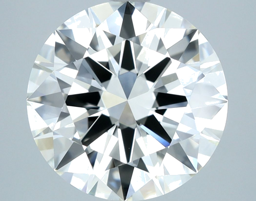 3.77 carat K-IF Excellent cut Natūralus Round Deimantas (1)
