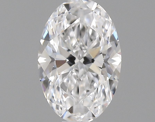 0.53 carat D-VVS2 Natūralus Oval Deimantas (1)