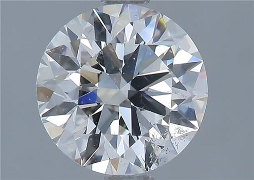 1.61 carat I-SI2 Excellent cut Natūralus Round Deimantas (1)