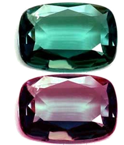 0.13 carat GREEN Cushion Alexandrite (1)